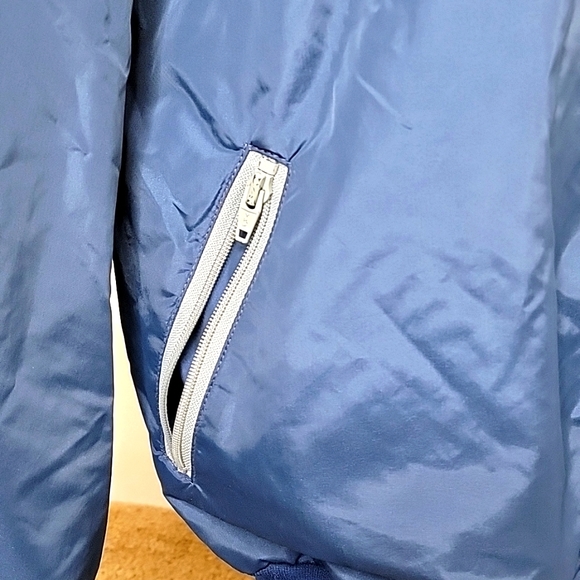 Nike Blue Zippered Hoodie Vintage Size XXL - Picture 5 of 10